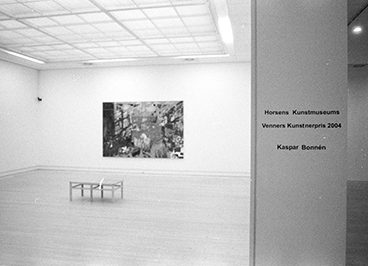 Horsens Kunstmuseums Venners Kunstnerpris ophængning