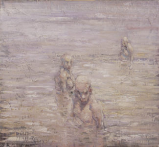 Hvidt bad maleri, 2002