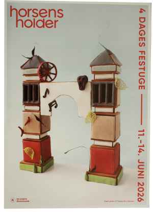 Horsens Holder plakat 2026 - rød